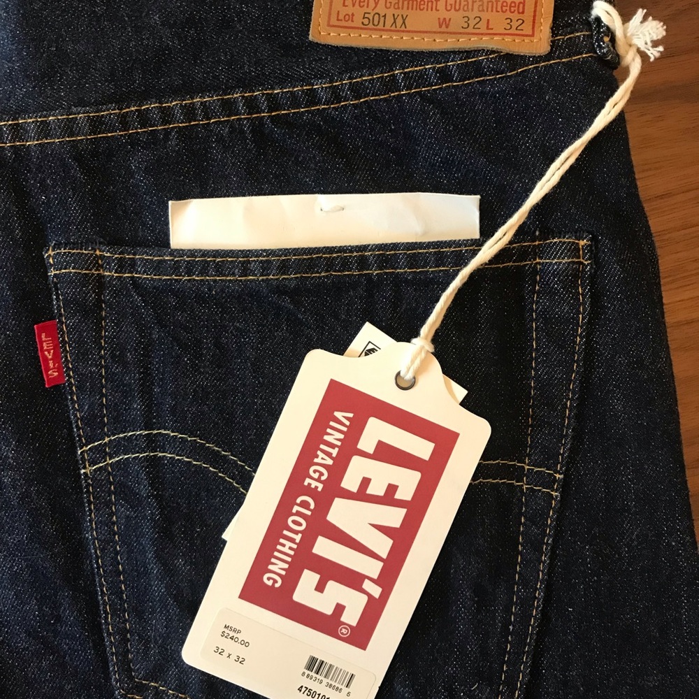 Levi’s LVC 501 Men’s Selvedge Cone Jeans 32 x 32